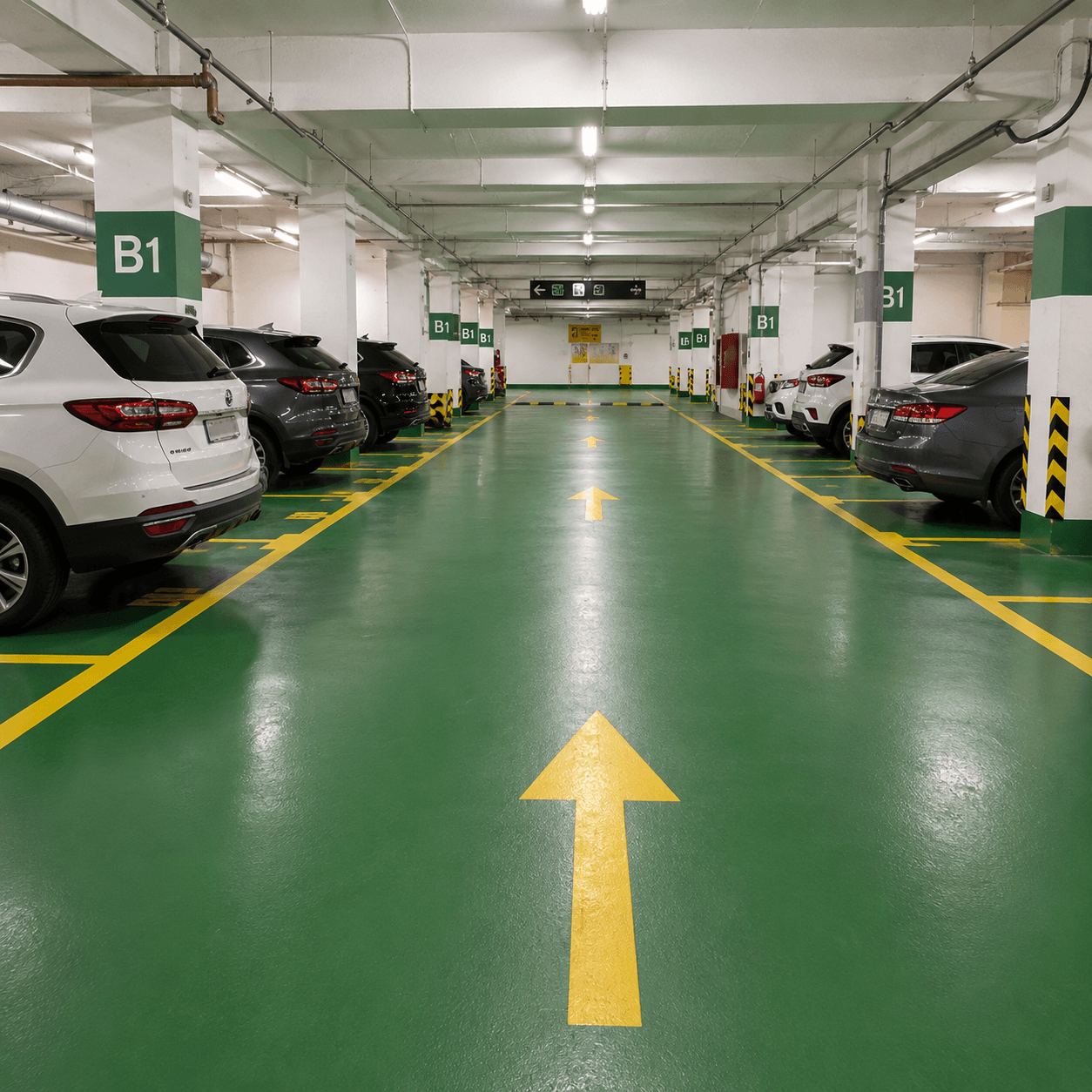 Pisos ultradelgados para estacionamientos Recubrimiento ultradelgado para estacionamientos y rampas vehiculares