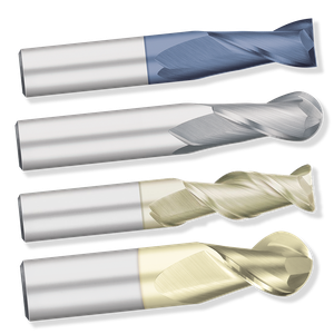 2 Flute End Mills 2 Flute End Mills