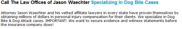 Wayne county Dog Bite Lawyer