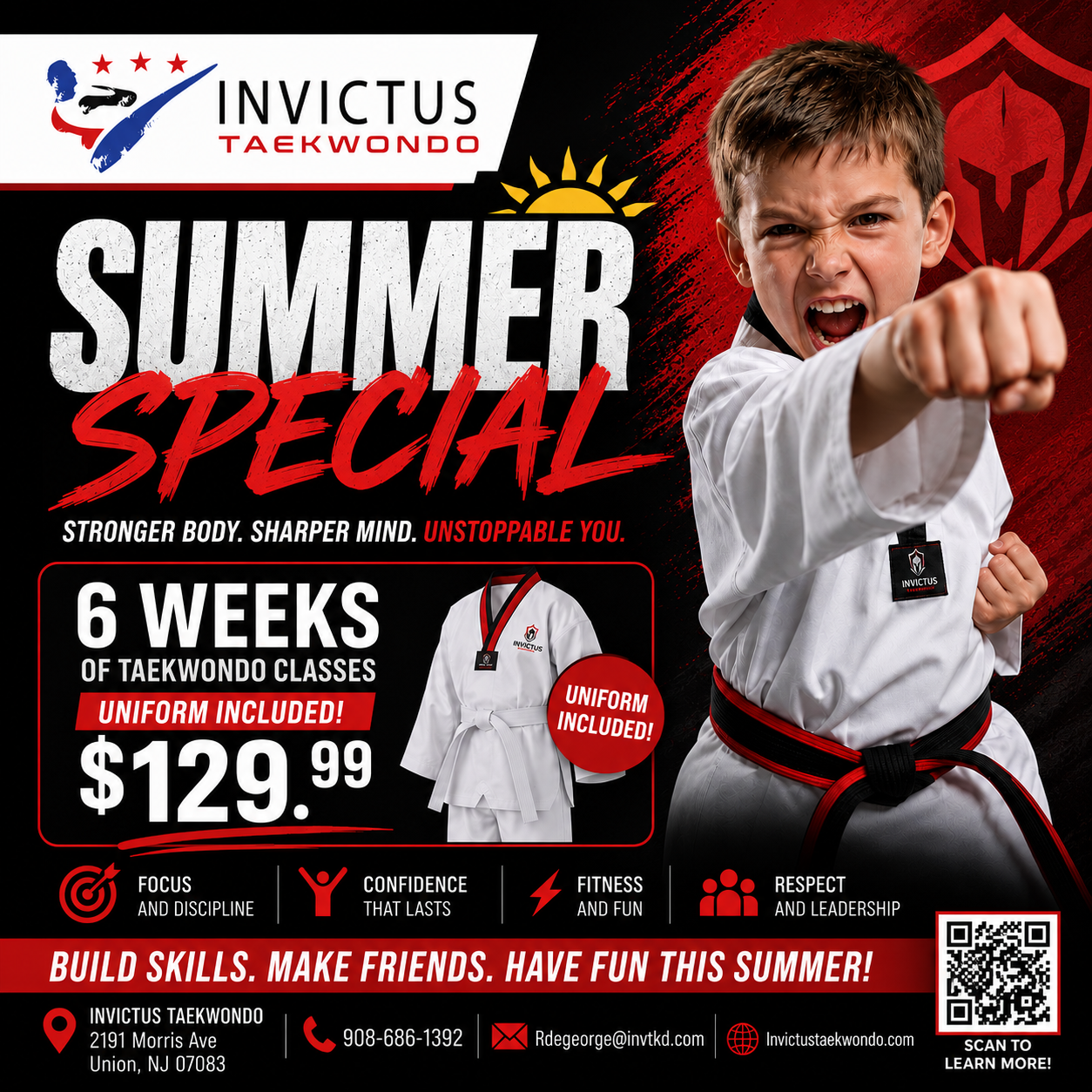 invictus-taekwondo-summer-special-union-nj