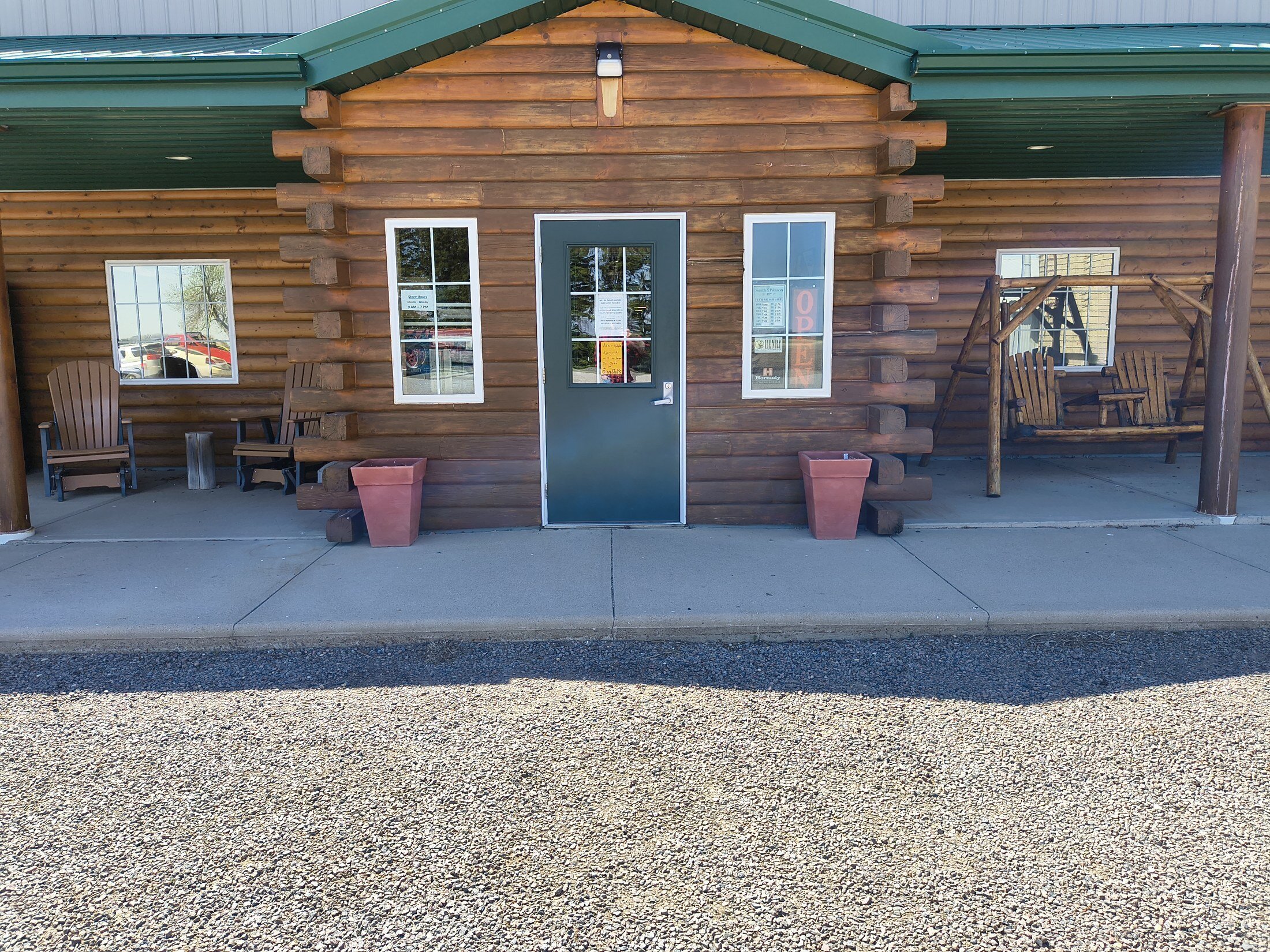 Front entry at Kjergaard Sports