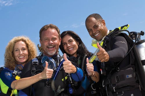 Group of Divers