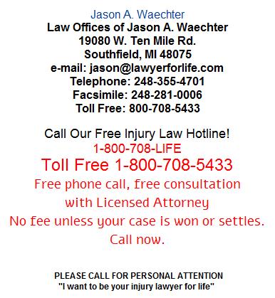 Vehicle accident lawyer in Michigan.