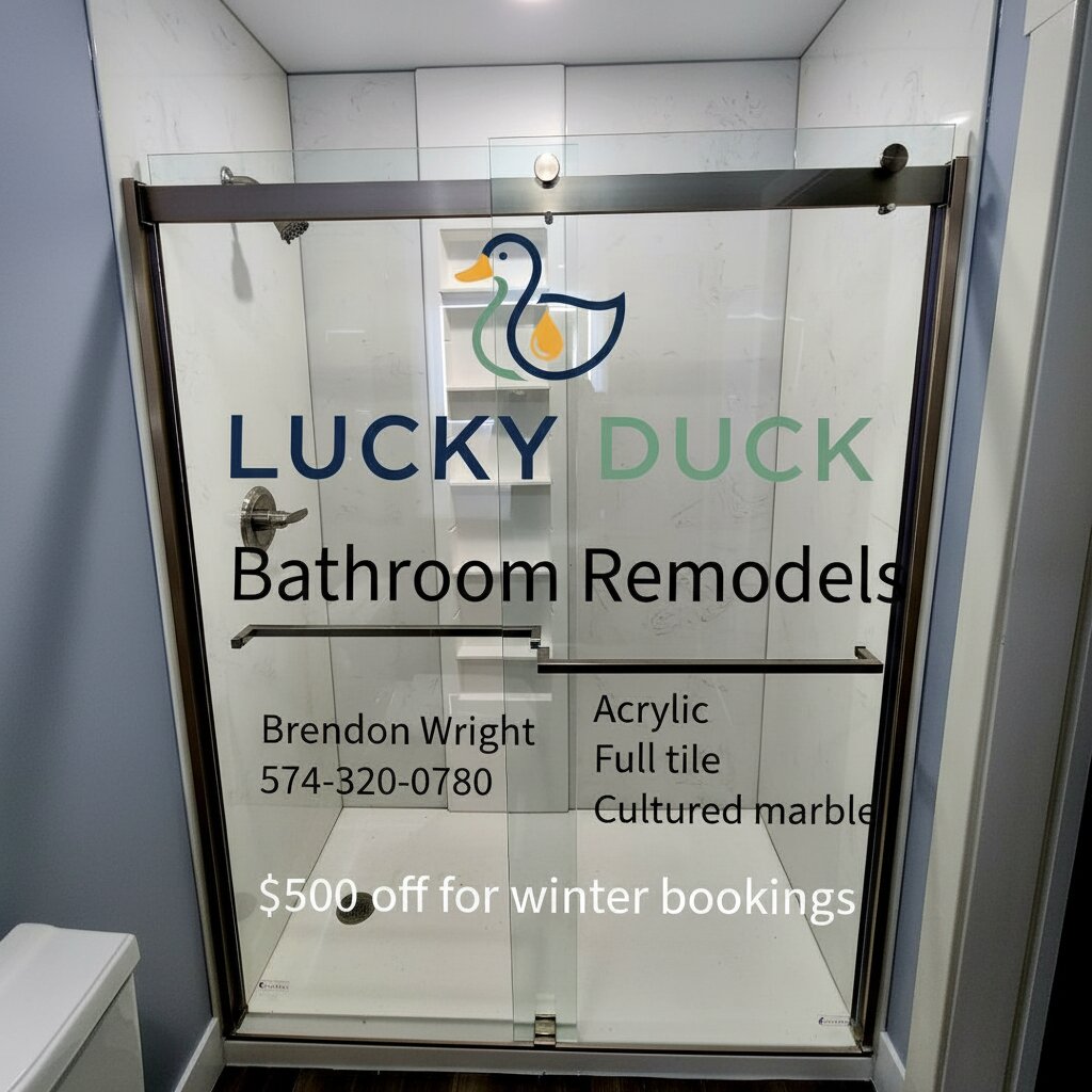 Lucky Duck Bathroom Company team at work