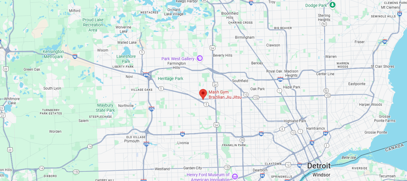 Metro Detroit Map