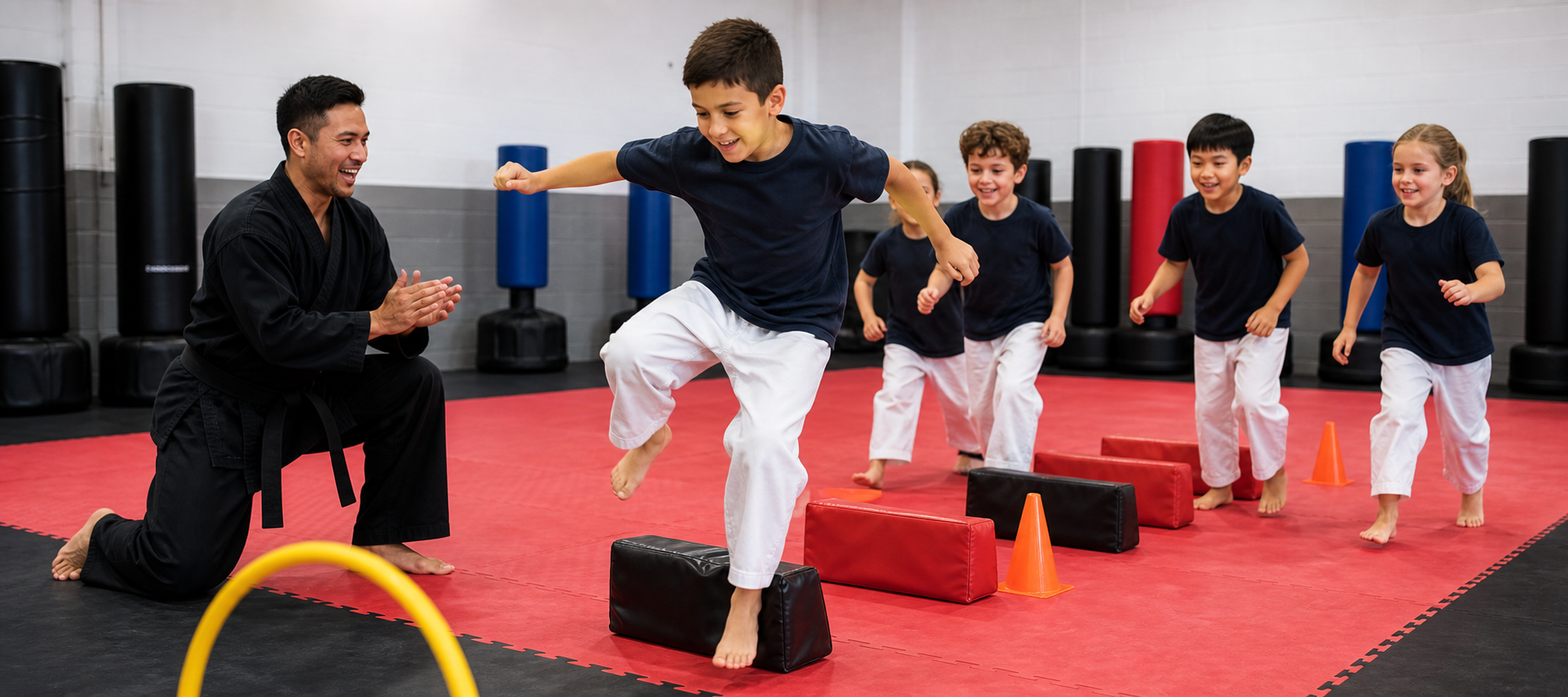Mini Troopers preschool Taekwondo at Storm