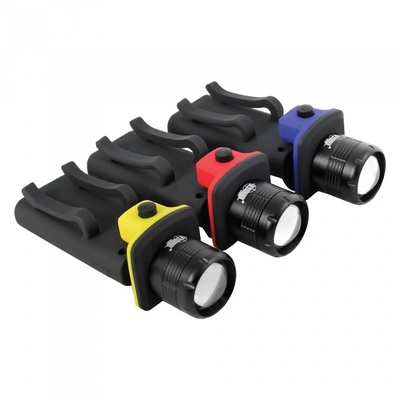 This headlight is a must for garages or vehicles. Hands-free convenience means this light is ready when you are. Use it with either the adjustable headband or the clip. This headlight is a must for garages or vehicles. Hands-free convenience means this light is ready when you are. Use it with either the adjustable headband or the clip.