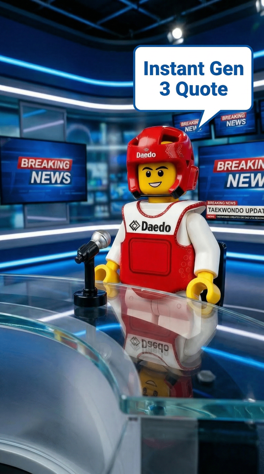 Instant Gen 3 Quote - Daedo Lego Figure