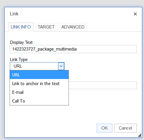 Link pop up 2