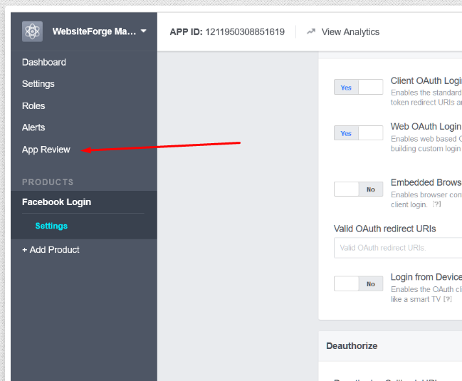 facebook login panel step 3