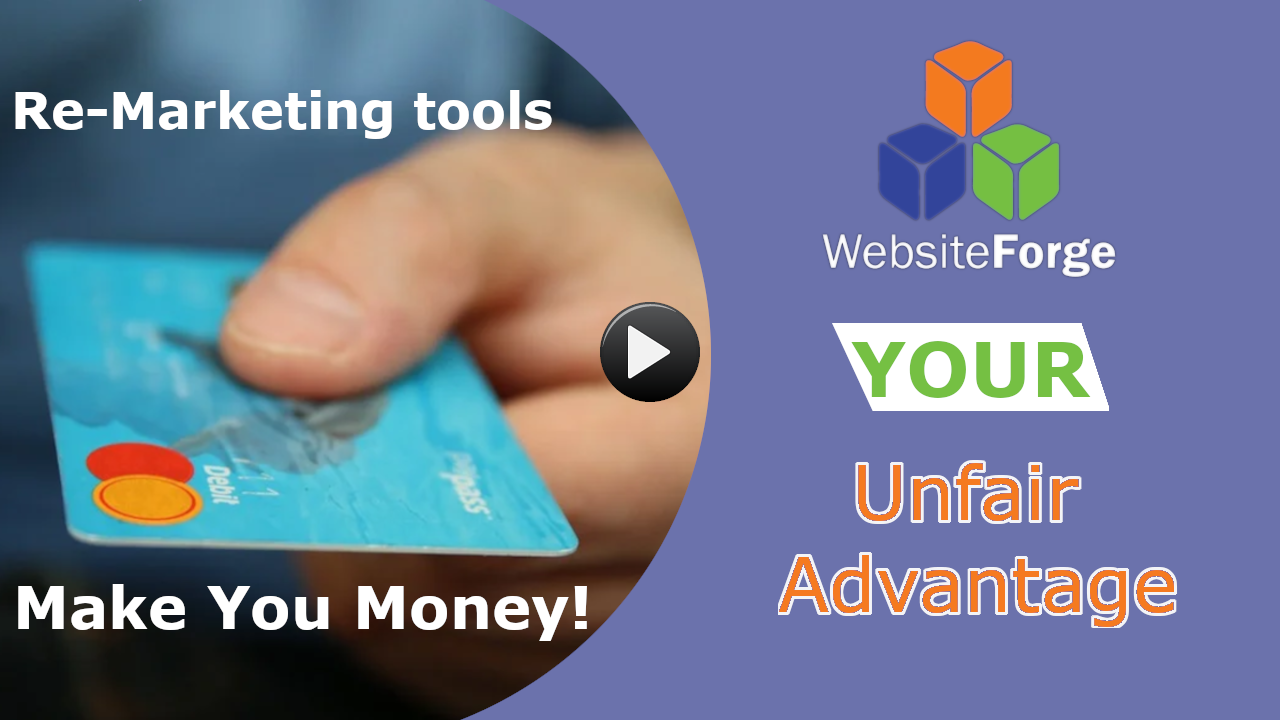 Re-marketing tools2 with play button