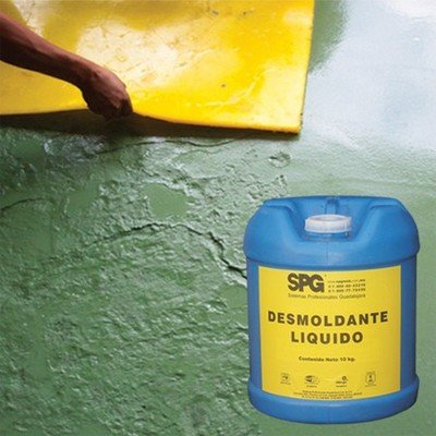 Desmoldante líquido para concreto estampado