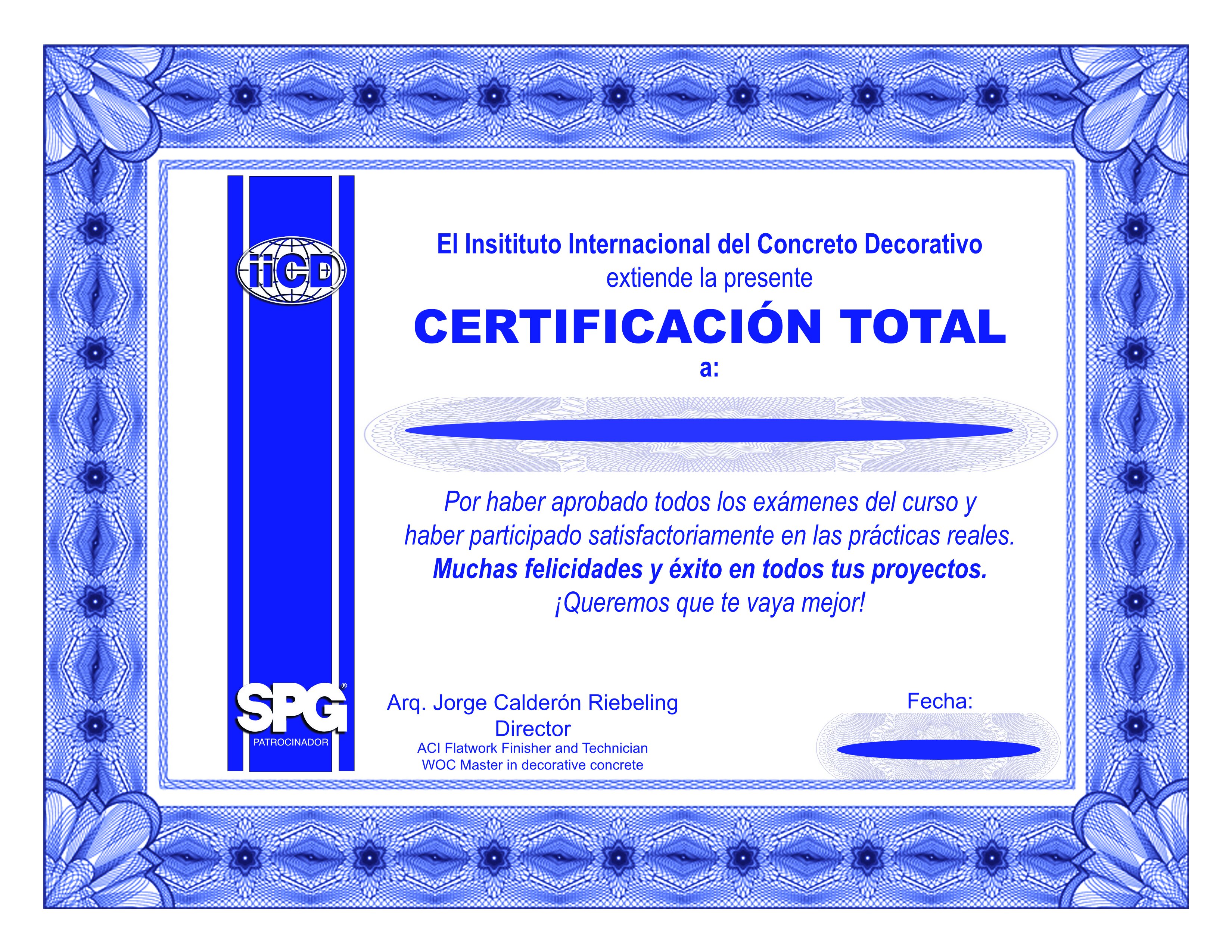 Certificación Total