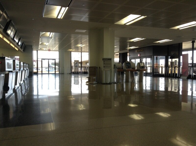 Delta 4 Side of Terminal B Doors Ingress Egress