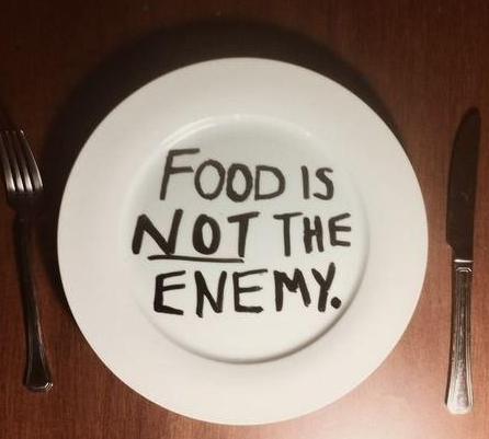food is not the enemy