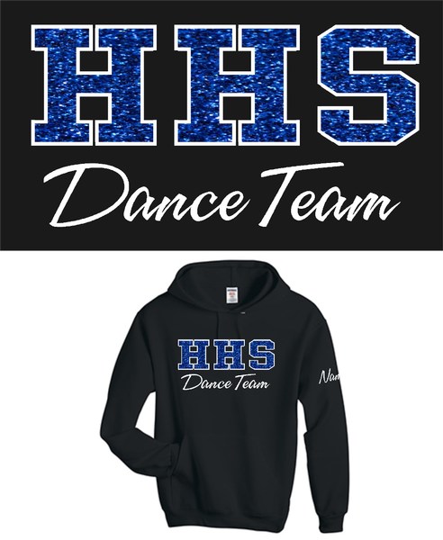 hhs d black hoodie