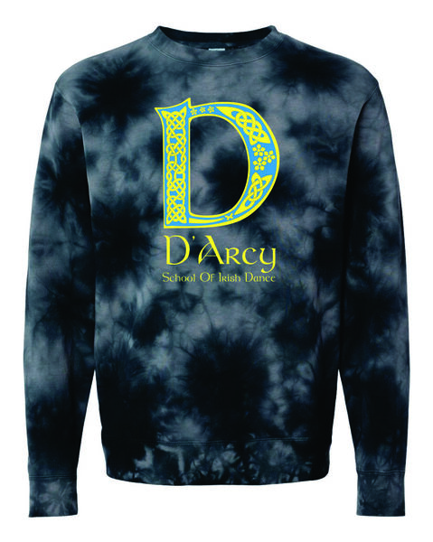 darcy crew tie dye ss