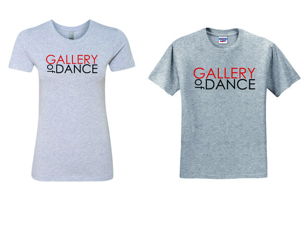 GOFD GRAY FIT TEE3900 PRINT