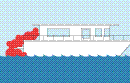 At slow speeds, while idling, or stopped. Be aware that CO can remain in or around your boat at dangerous levels even if your engine or the other boat's engine is no longer running!