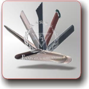 TOOL, CREVICE- WITH BUTTON SLOT PLASTIC*