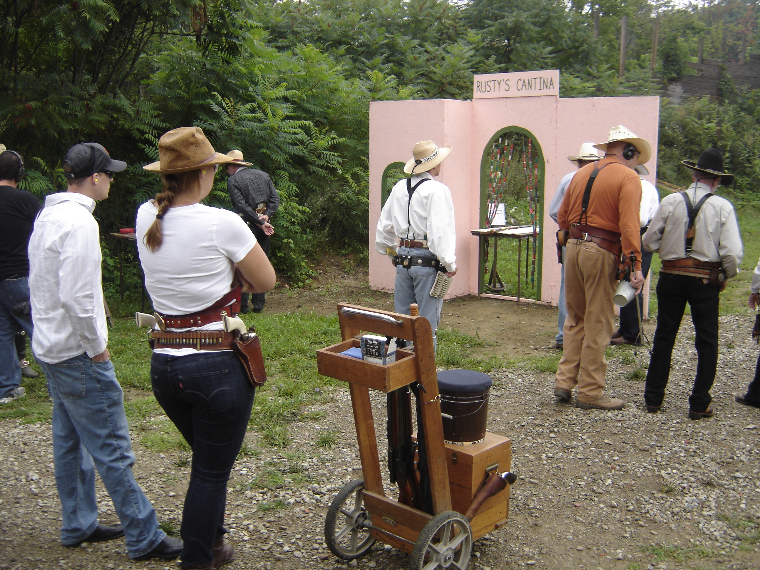 Cowgirl shooter