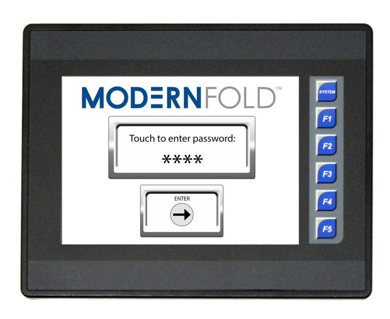 Modernfold Touchpad_Home-Screen