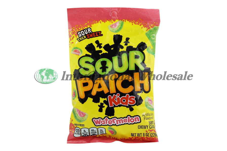 SOUR PATCH WATERMELON 12/8 OZ, SOUR PATCH/SWEDISH FISH VARIETY FUN SIZE