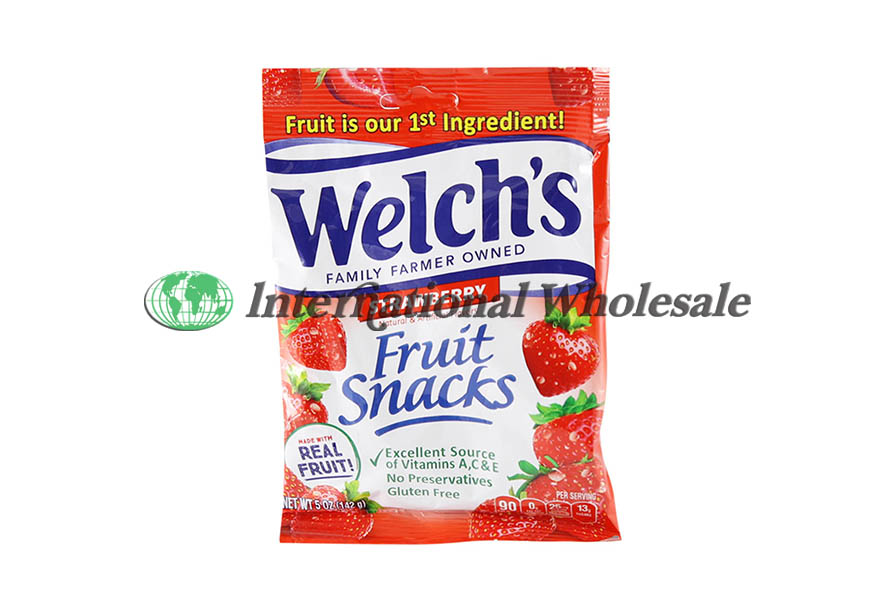 WELCHS FRUIT SNACKS MIXED FRUIT 12/5 OZ, WELCHS FRUIT SNACKS STRAWBERRY 12/5 OZ, WELCHS FRUIT