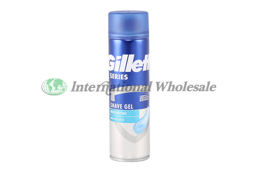 GILLETTE FOAM SHAVING CREAM SENSITIVE 6/200 ML, GILLETTE RAZOR 2 BLADE