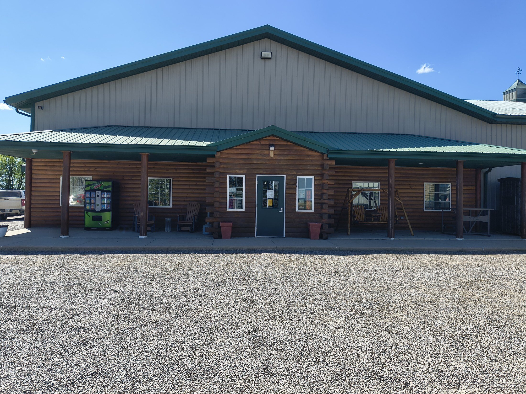 Kjergaard Sports storefront in Lake Benton, Minnesota