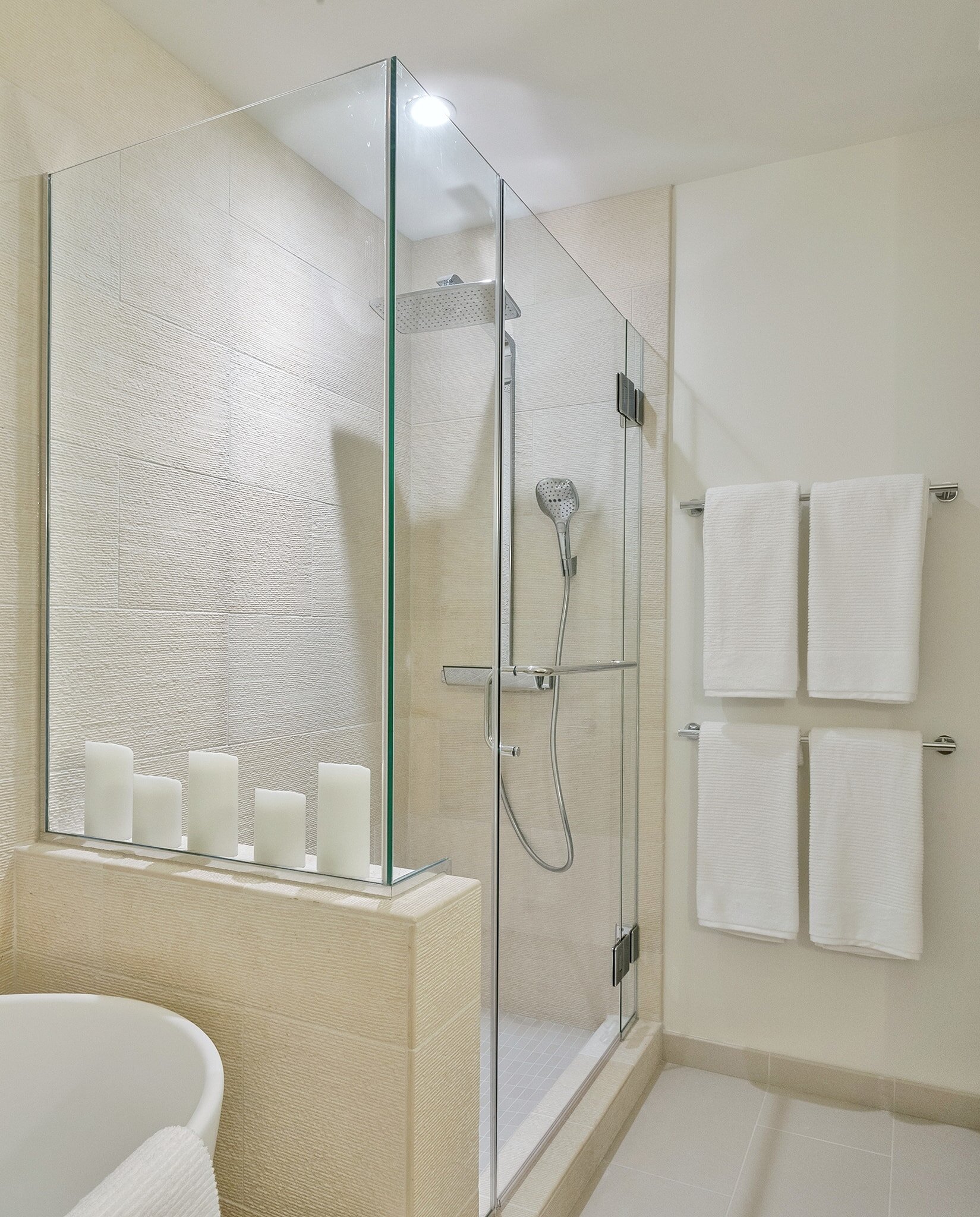 Design-Series-Frameless-Glass-Shower-Enclosure-Swing-Door