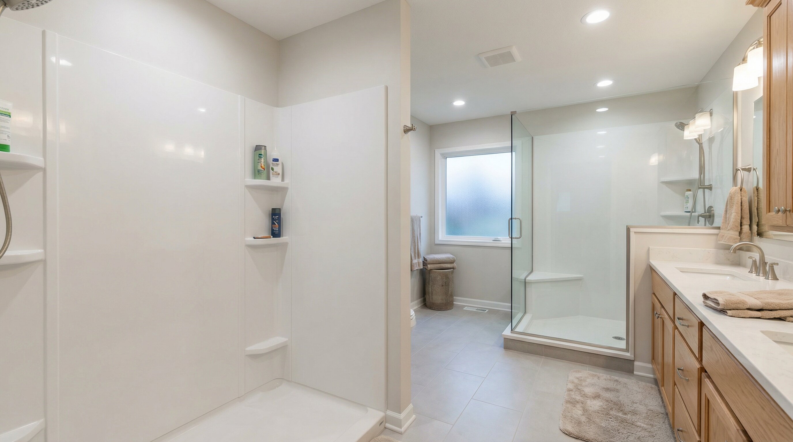 Beautiful modern bathroom