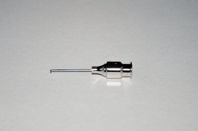 Chang Nucleus Hydrodissection Cannula 27ga, 1.5mm flat Standard tip angled 90° with beveled opening, 16mm Overall Length
