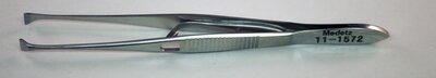 Graefe Fixation Forceps with lock TW 4.5mm, OL 111mm(4 3/8")