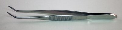 Nugent Utility Forceps Smooth Jaw, TW 1.2mm Overall Length 110mm (4 3/8")