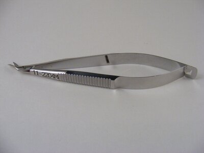 Castro Mini Corneal Section Scissors 8mm Blades,Left OL105mm(4 1/8")