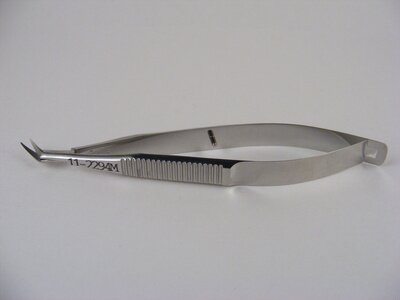 Castro Mini Corneal Section Scissors 8mm Blades,Right OL105mm(4 1/8")