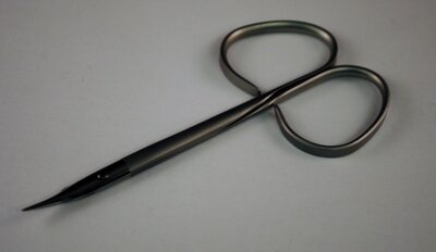 Stitch Scissor Ribbon Type,Very Sharp Points, curved OL100mm(3 7/8")