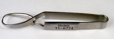 Schaedel Towel Clamp Cross Action OL 85mm(3 3/8")