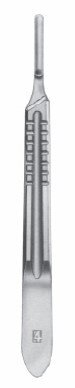 Scalpel Handle # 4LA long angled 8 1/2"