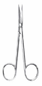 Iris Scissors 3 1/2" cvd