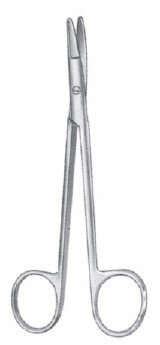 Ragnell Scissors 5" cvd flat tip