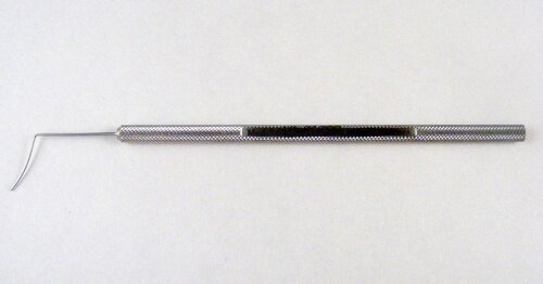 Barraquer Iris Spatula, BW 0.5mm, OL120mm (4 3/4")