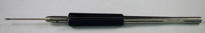 Vitrectomy Scissors Horizontal, Straight, Plain OL 145mm (5 3/4")