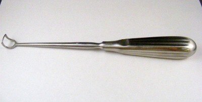 Barnhill Adenoid Curette OL 217mm (8 1/2") TW 13mm Size 0