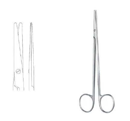 Metzenbaum Scissors 7" str delicate