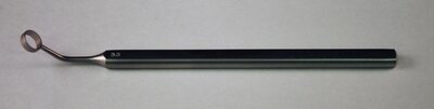 Bores Plain Optical Zone Marker 5.25mm, Round Knurled Handle, Stainless Steel