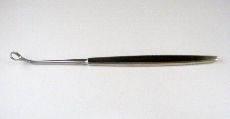 Antrum Curette forward angle OL 190mm (7 1/2") TW 7mm TL 10mm