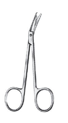Stitch Scissors 4 1/2" angled delicate