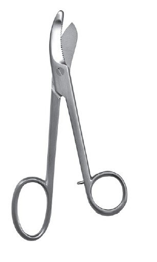 Bruns Shears 9 1/2" one serr blade
